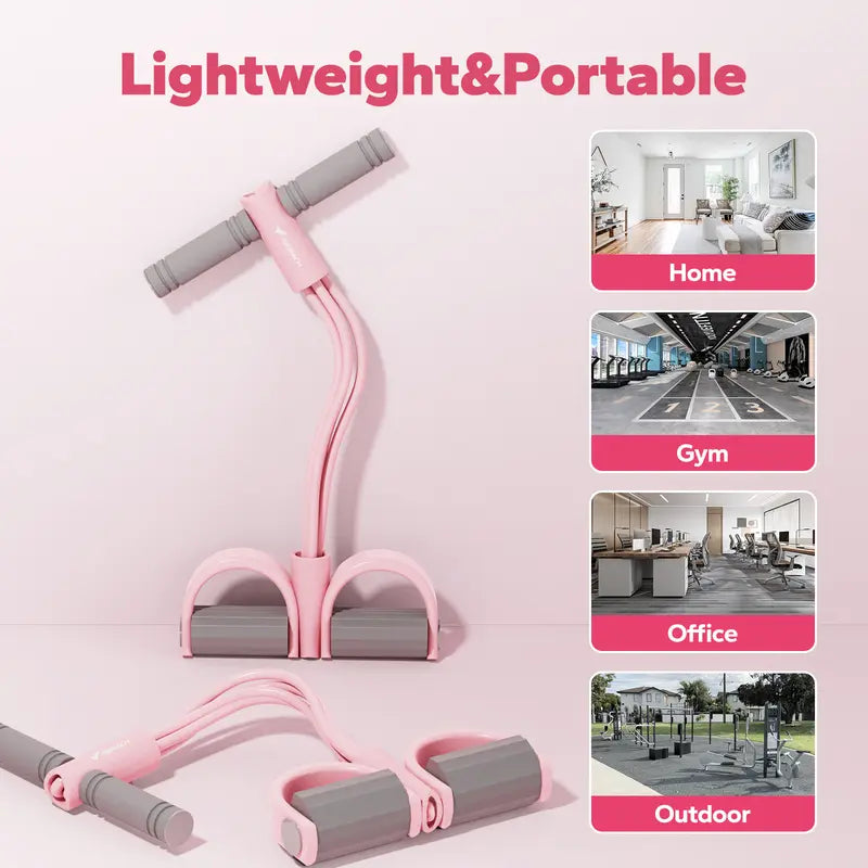 Multifunction Pedal Resistance Band | Full‑Body Home Gym for Abdominal & Yoga Exercise