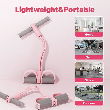 Multifunction Pedal Resistance Band | Full‑Body Home Gym for Abdominal & Yoga Exercise