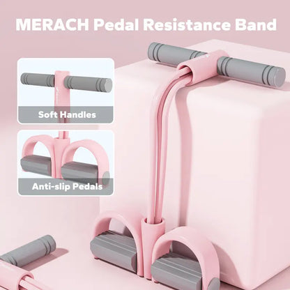 Multifunction Pedal Resistance Band | Full‑Body Home Gym for Abdominal & Yoga Exercise