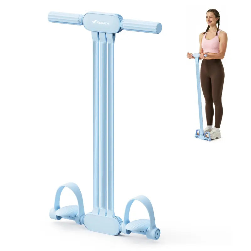 Multifunction Pedal Resistance Band | Full‑Body Home Gym for Abdominal & Yoga Exercise