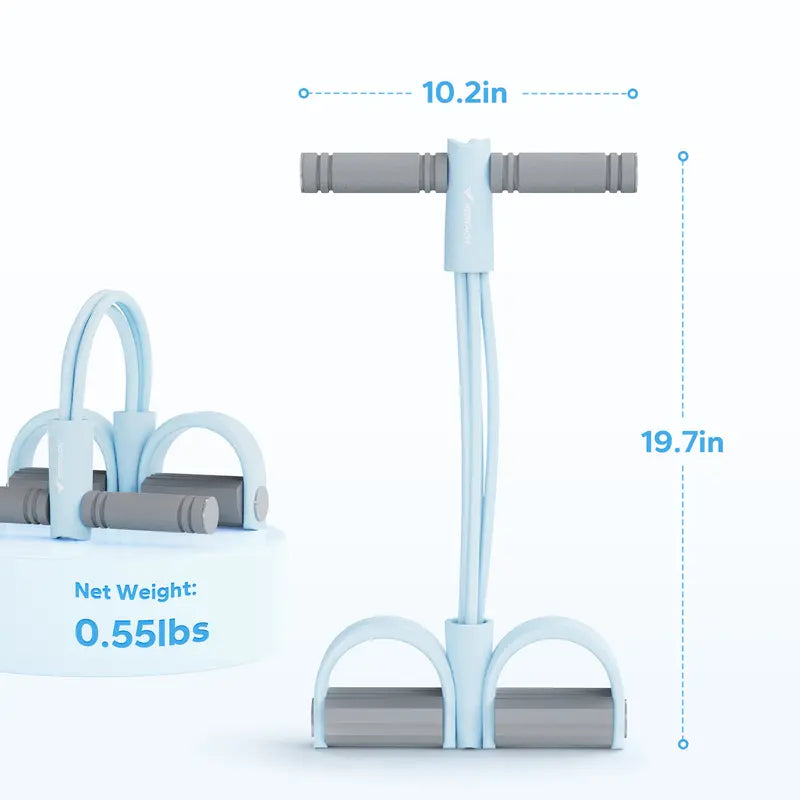Multifunction Pedal Resistance Band | Full‑Body Home Gym for Abdominal & Yoga Exercise
