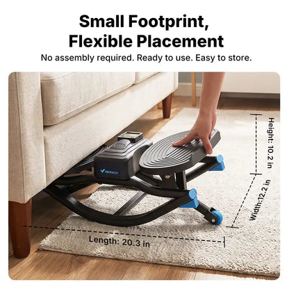 3D Motion Rocking Stepper Machine | 330 lbs Capacity Compact Home Workout Stepper